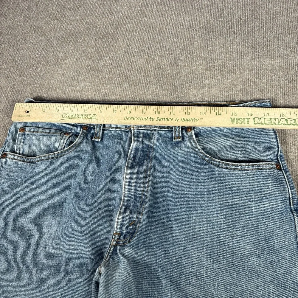 Vintage‎ Levis 550 Jeans Mens 34x32 (Tag 36x32) Relaxed Tapered Blue Denim 90s
